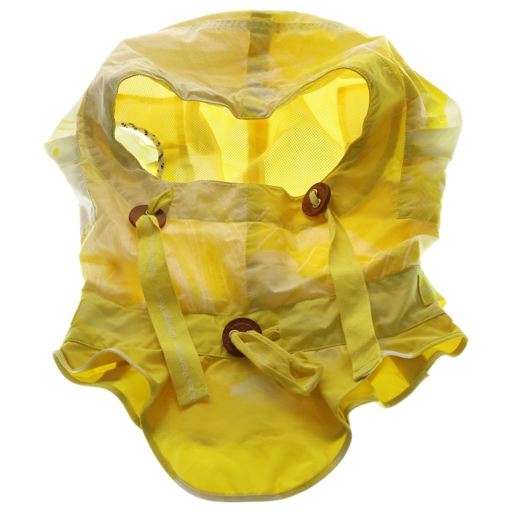 TAKAHIROMIYASHITA The SoloIst.(タカヒロミヤシタザソロイスト) Sample Photo Print Hood サンプル フォトプリントフード ナイロンフーディーハット 帽子 イエロー