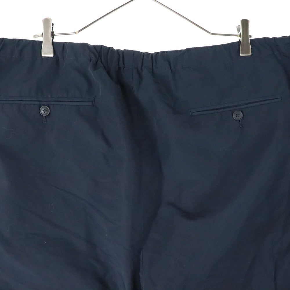 FUMITO GANRYU(フミトガンリュウ) 20SS Tapered ring belt pants テーパードリングベルトパンツ ナイロンサルエルパンツ FU3-PA-39 ネイビー