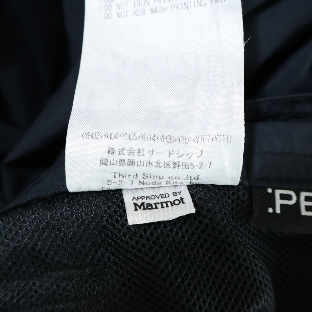 Marmot(マーモット) Pertex Paratrooper Pant パーテックスパラトルーパーパンツ ナイロンワイドジョガーパンツ 24SS-L4-03 ブラック