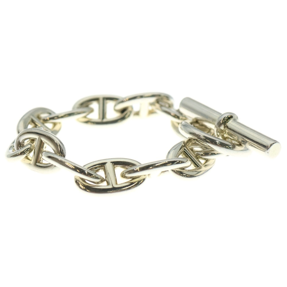 HERMES(エルメス) Chaine d'Ancre TGM シェーヌダンクル 12コマ チェーンブレスレット シルバー
