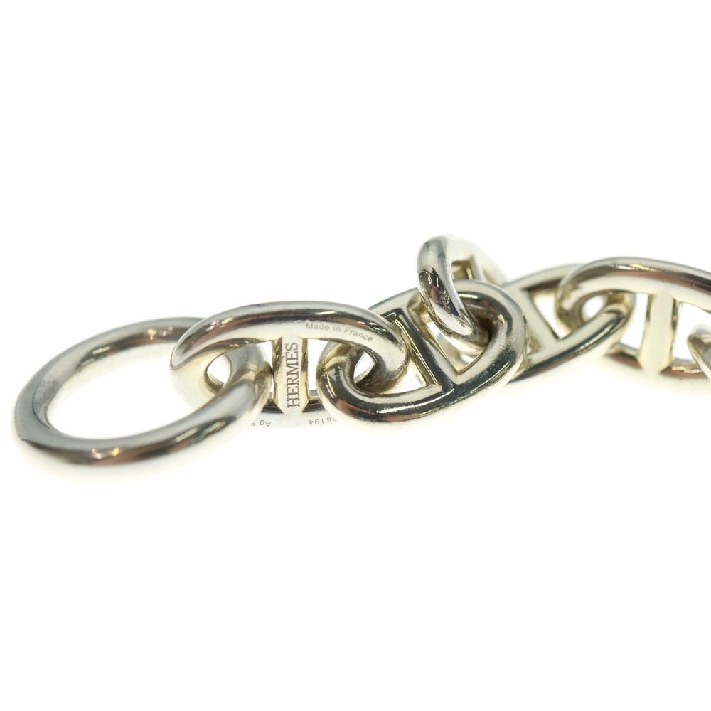 HERMES(エルメス) Chaine d'Ancre TGM シェーヌダンクル 12コマ チェーンブレスレット シルバー