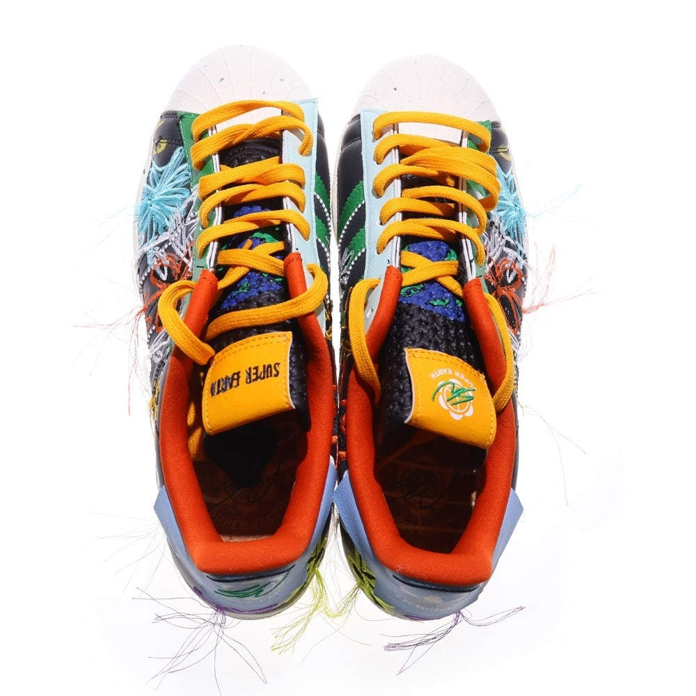 adidas(アディダス) ×Sean Wotherspoon ショーン ウェザースプーン スーパースター スーパーアース ローカットスニーカー マルチカラー US9/27cm GX3823