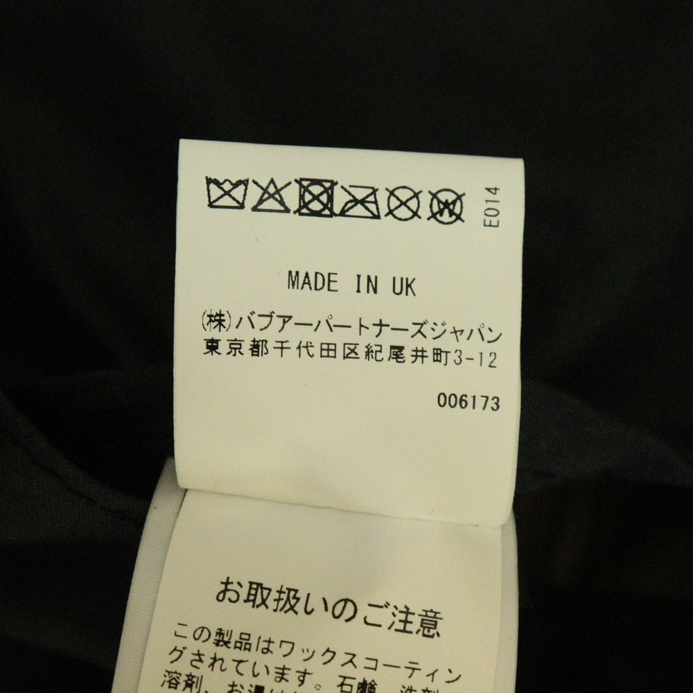 Barbour(バブアー) BEAUFORT ビューフォート ワックス ジップアップ ジャケット ブラック 252MWX0017