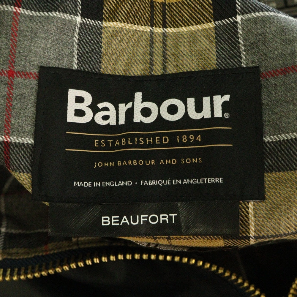 Barbour(バブアー) BEAUFORT ビューフォート ワックス ジップアップ ジャケット ブラック 252MWX0017