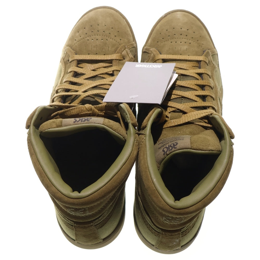 ASICS Tiger(アシックスタイガー) ×Sasquatchfabrix. GEL-PTG MT サスクワッチファブリックス ゲルPTG ミッドカットスニーカー UK8/27cm HK732-8686 オリーブ