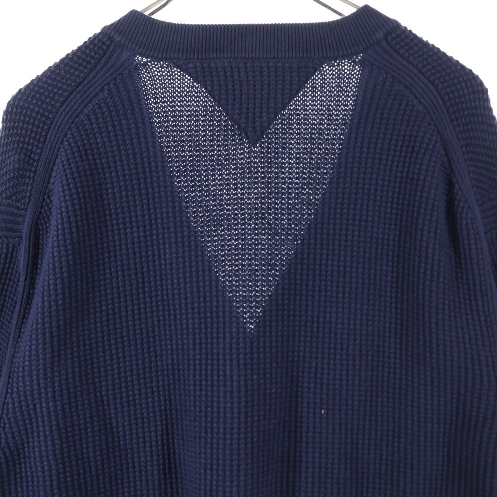 TOMMY HILFIGER(トミーヒルフィガー) Structure Global Stripe Cardigan ストラクチャーグローバルストライプカーディガン ニットカーディガン MW38087 ネイビー