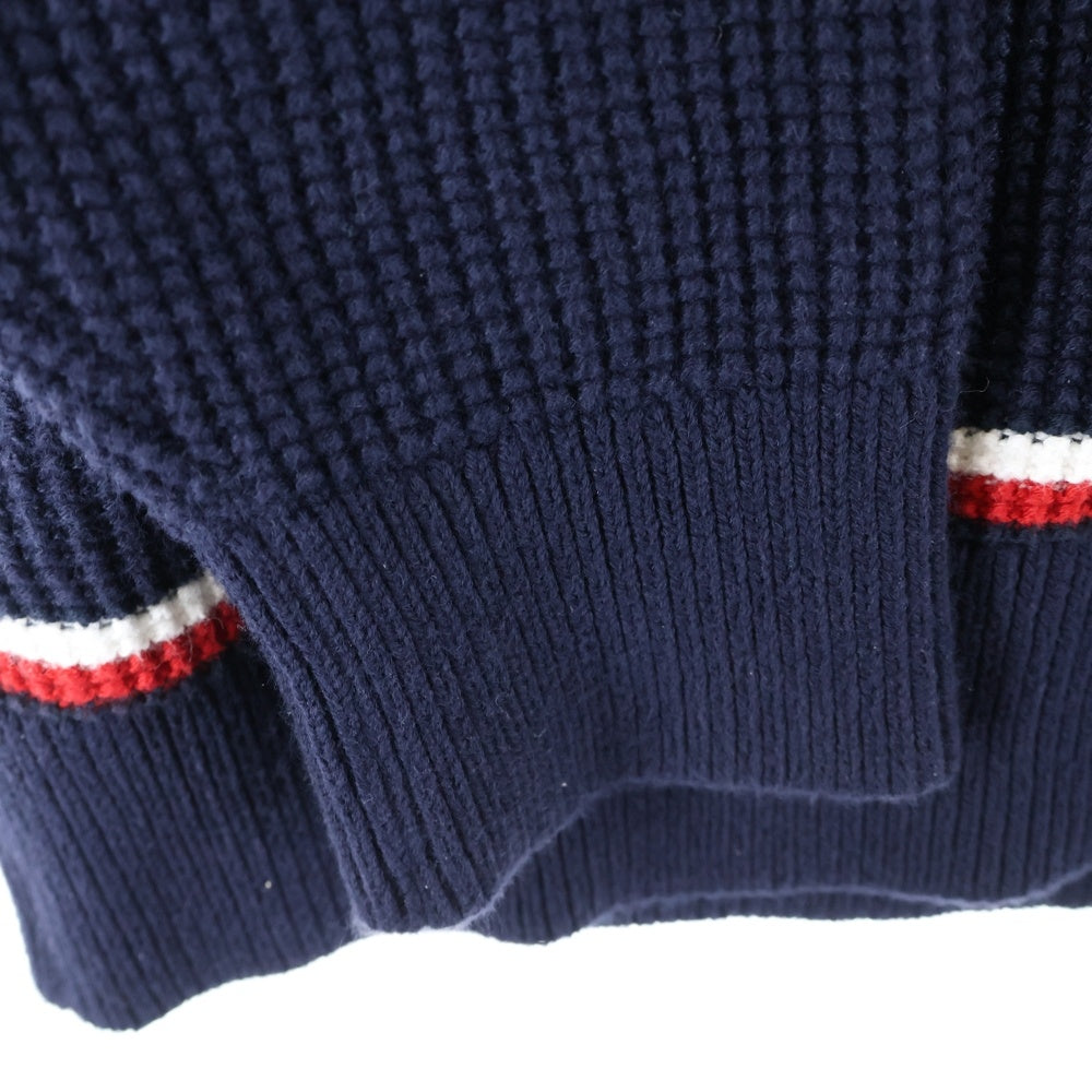 TOMMY HILFIGER(トミーヒルフィガー) Structure Global Stripe Cardigan ストラクチャーグローバルストライプカーディガン ニットカーディガン MW38087 ネイビー