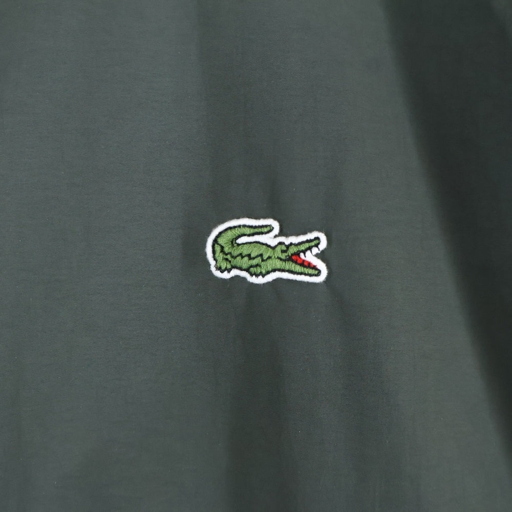 LACOSTE(ラコステ) ジップアップ ナイロンスイングトップ ジャケット ブルゾン カーキ