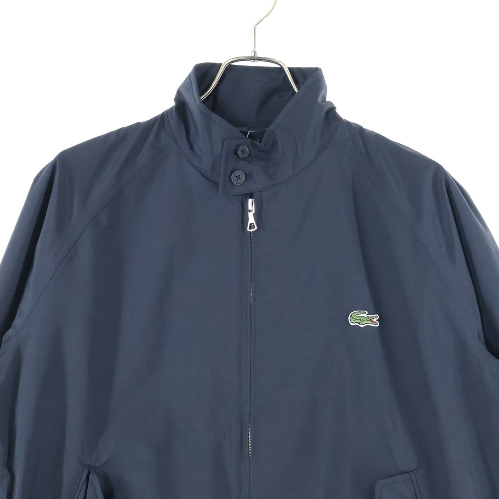 LACOSTE(ラコステ) ジップアップ ナイロンスイングトップ ジャケット ブルゾン ブラック