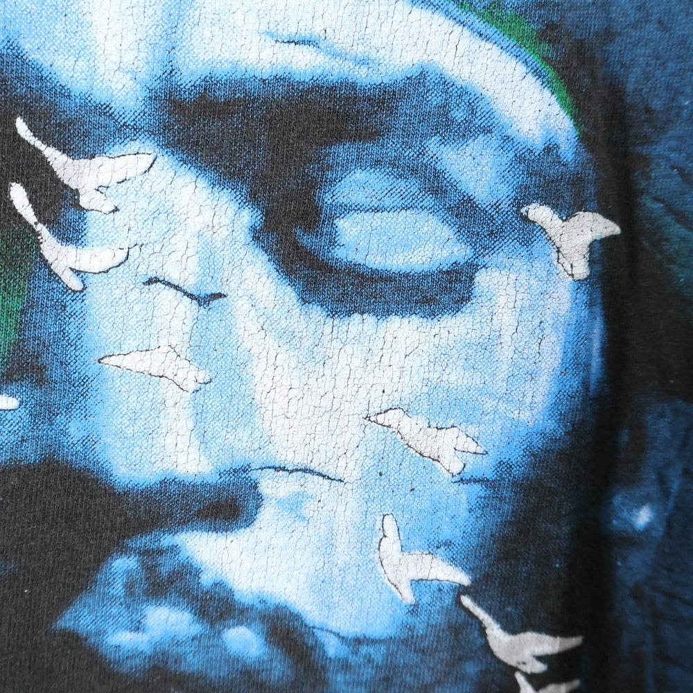 VINTAGE(ヴィンテージ) 90S VINATGE JIMI HENDRIX SWEET ANGEL ジミ ヘンドリックス フロントプリント 半袖Tシャツ カットソー ブラック