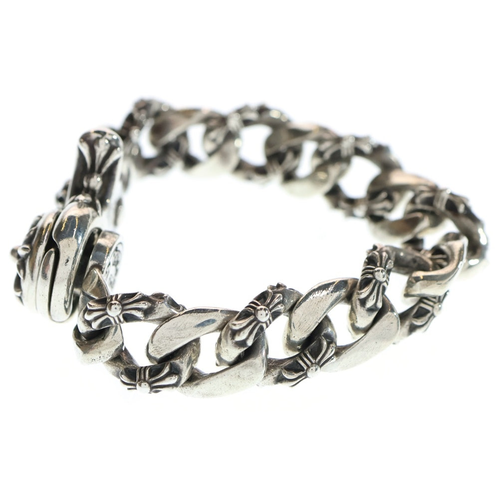 CHROME HEARTS(クロムハーツ) FNCY CHN LNK ファンシーリンククリップブレスレット 13リンク シルバー BCA145 ※ギャラ付き