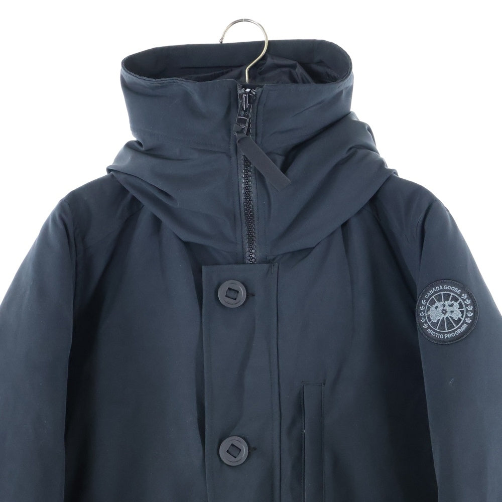 CANADA GOOSE(カナダグース) Jasper Parka Black Label ジップアップ フード付き ダウンジャケット ブラック 3438MBJ