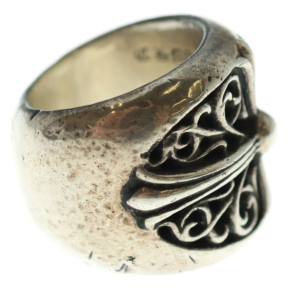 CHROME HEARTS(クロムハーツ) CLASSIC OVAL クラシックオーバルクロス リング シルバー BCA340
