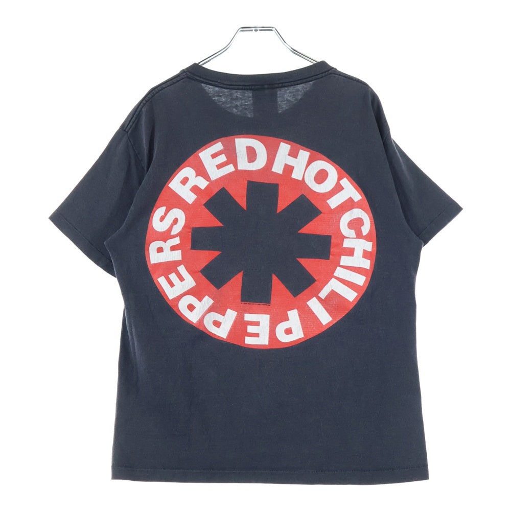 VINTAGE(ヴィンテージ) 90s RED HOT CHILI PEPPERS KOZIK レッドホットチリペッパーズ コジック 両面プリント 半袖Tシャツ カットソー グレー