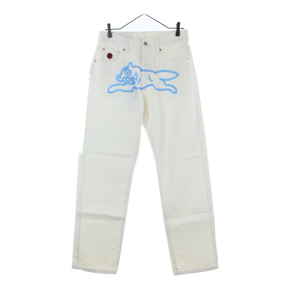 BILLIONAIRE BOYS CLUB(ビリオネアボーイズクラブ) ICE CREAM STRAIGHT JENAS アイスクリーム ストレート デニムパンツ ホワイト 1539355