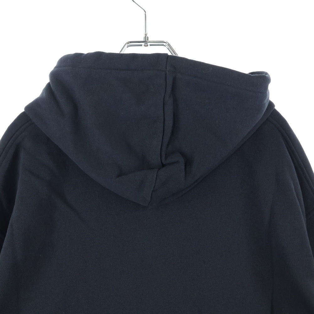 BILLIONAIRE BOYS CLUB(ビリオネアボーイズクラブ) ICE CREAM ICED OUT RUNNING DOG HOOD アイスクリーム フロントプリント プルオーバーパーカー スウェット ブラック