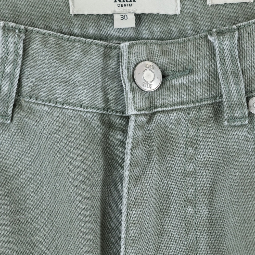 KITH(キス) Stafford Denim Jean スタッフォード デニム ジーンズ ストレートパンツ カーキ KHM060266