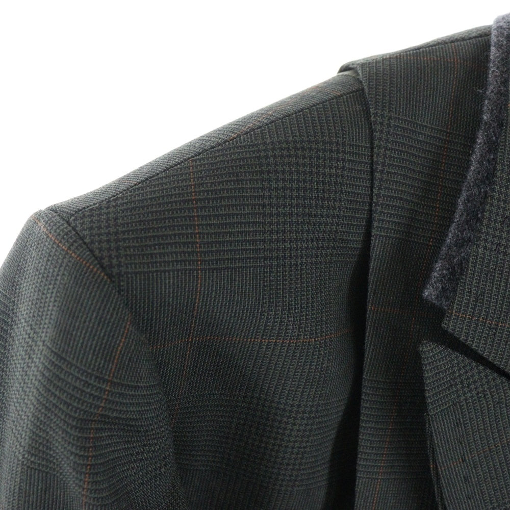 Sacai(サカイ) 25AW グレンチェックテーラードジャケット 25-03802M カーキ 3 ITJI6DPLVS54