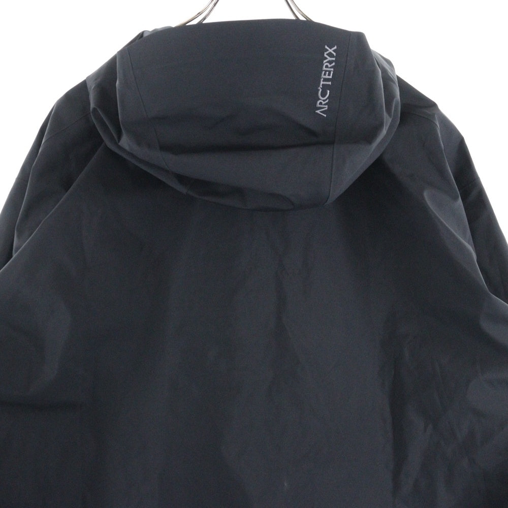 ARC'TERYX(アークテリクス) Beta Jacket ベータジャケット ロゴ刺繍ジップアップナイロンシェルジャケット X000010513 ブラック