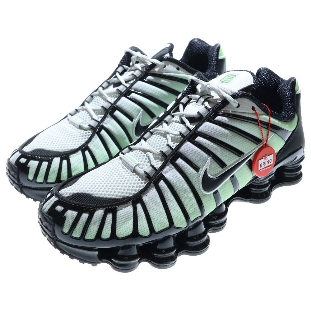NIKE(ナイキ) Shox TL Vapor Green/Photon Dust ショックスTL ベイパーグリーン/フォトンダスト ローカットスニーカー US9.5/27.5cm AV3595-300 ブラック/グリーン