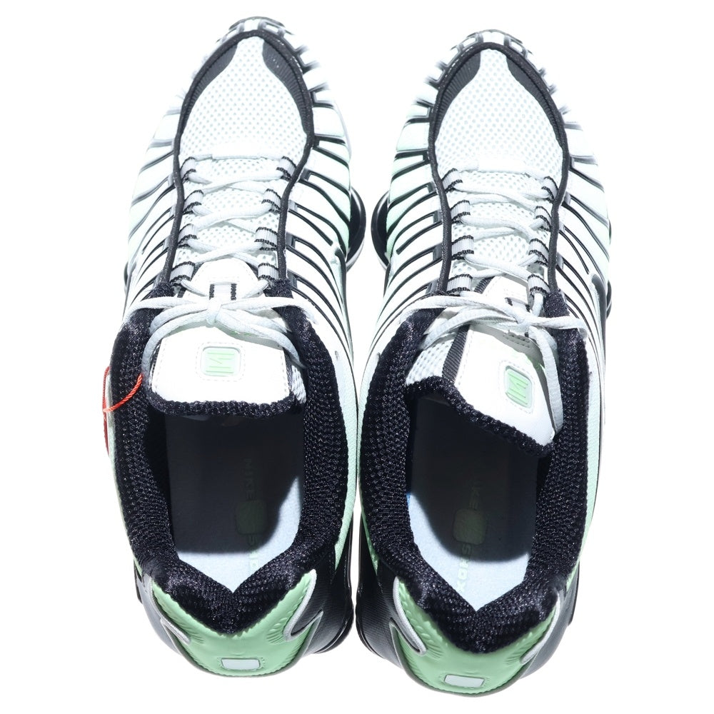 NIKE(ナイキ) Shox TL Vapor Green/Photon Dust ショックスTL ベイパーグリーン/フォトンダスト ローカットスニーカー US9.5/27.5cm AV3595-300 ブラック/グリーン