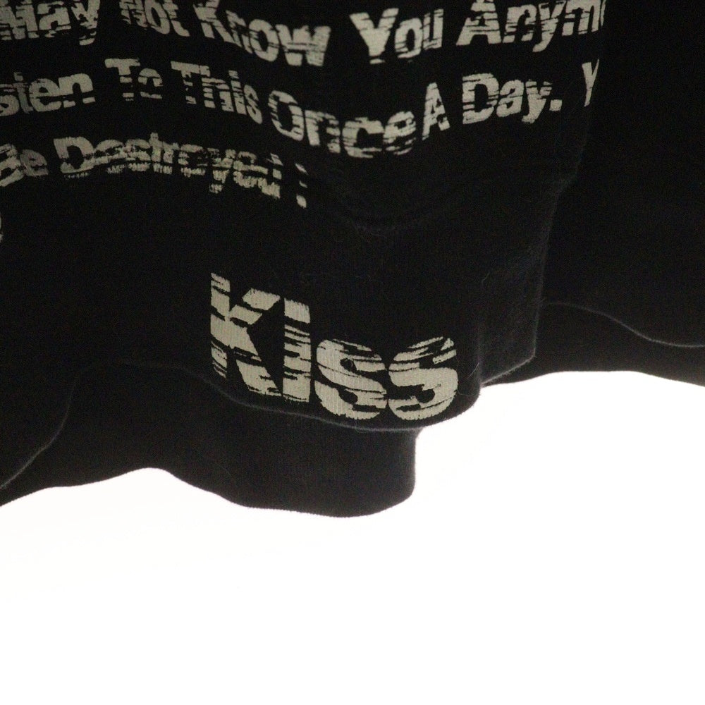 TAKAHIROMIYASHITA The SoloIst.(タカヒロミヤシタザソロイスト) 22SS Pause≒Play Oversized Hoodie ポーズプレイオーバーサイズドフーディー sc.0363SS22 ブラック