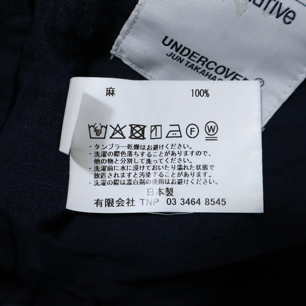 GRAMICCI(グラミチ) 25SS ×nonnative ×UNDERCOVER Walker Easy Shorts Linen Canvas ノンネイティブ アンダーカバー ウォーカーイージーリネンキャンバス ハーフパンツ NN-P4652