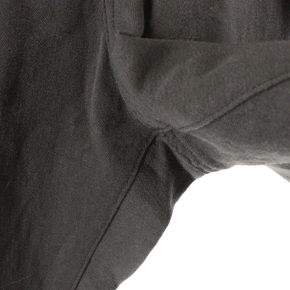 nonnative(ノンネイティブ) 24AW Voyager Easy Pants W/Li Twill ボイジャーイージーパンツウールリネンツイル ドローストリングワイドパンツ NN-P4523 ブラウン