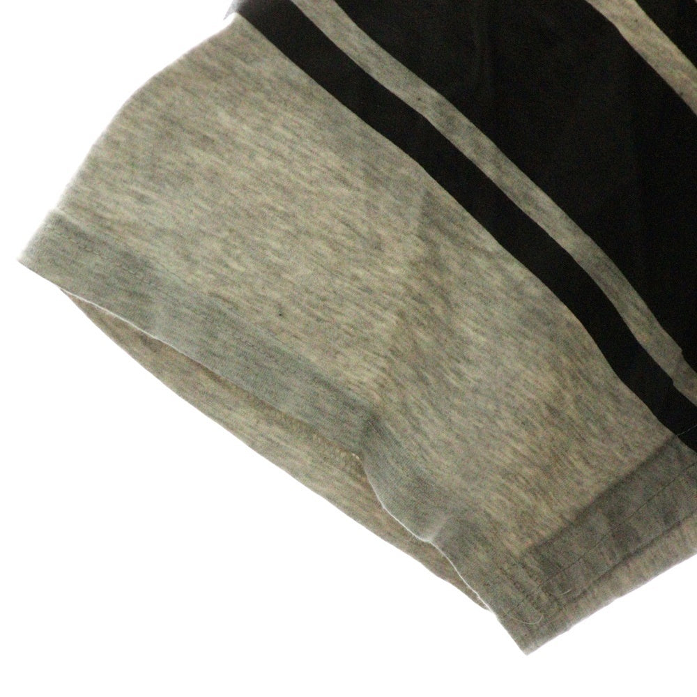 TAKAHIROMIYASHITA The SoloIst.(タカヒロミヤシタザソロイスト) 23SS SOLO73 Oversized S/S Pocket Tee オーバーサイズドショートスリーブポケット半袖Tシャツ sc.0042SS23 グレー