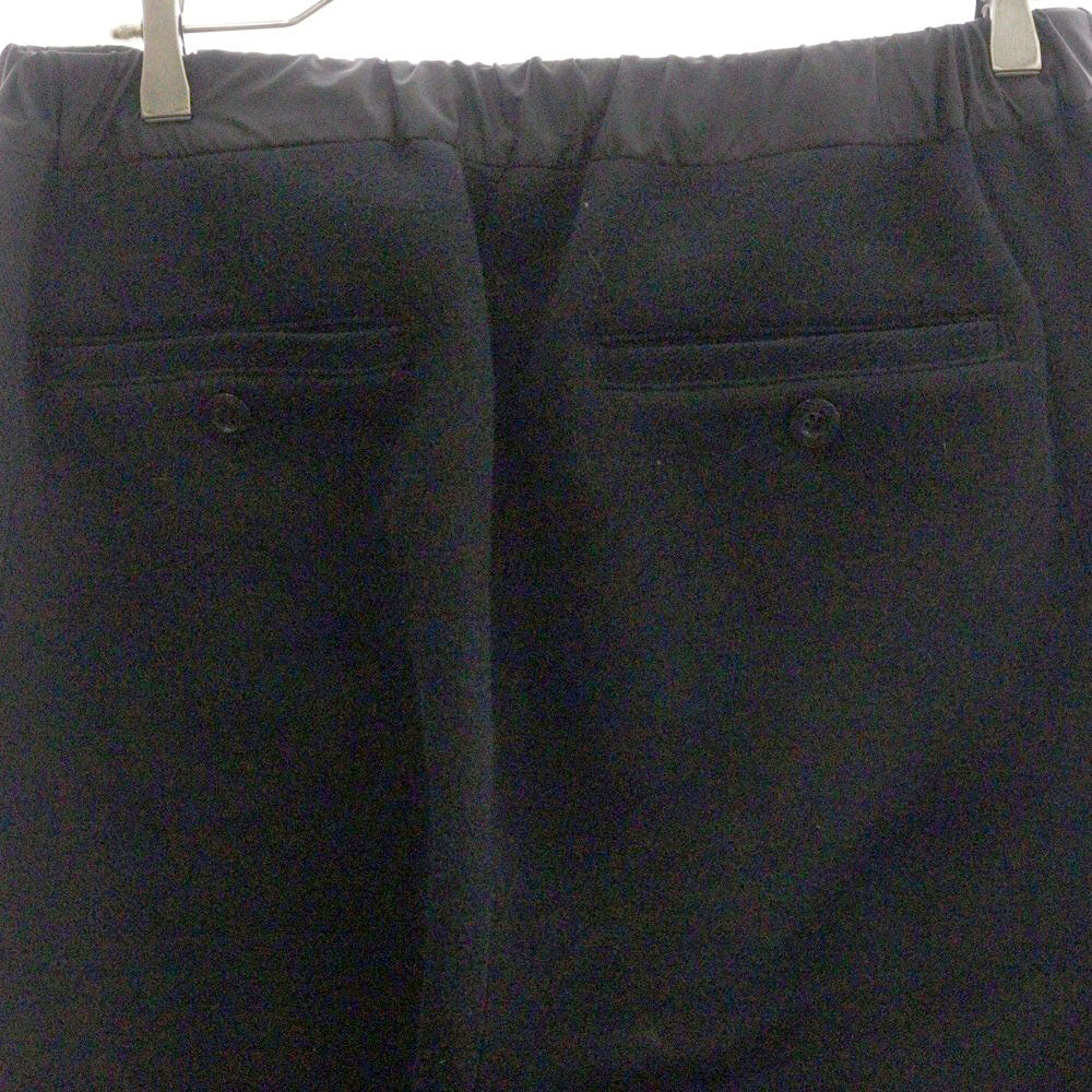 Sacai(サカイ) 19AW Belted Sweat Pants ベルテッドスウェットパンツ ベルト付きスウェットパンツ 19-02126M ブラック