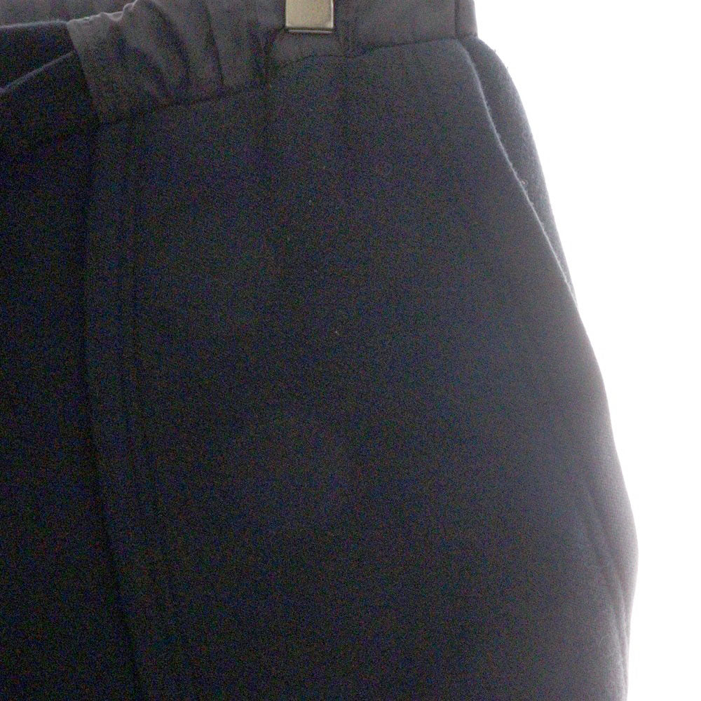 Sacai(サカイ) 19AW Belted Sweat Pants ベルテッドスウェットパンツ ベルト付きスウェットパンツ 19-02126M ブラック