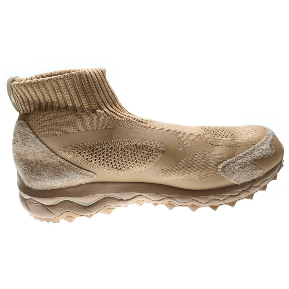 nonnative(ノンネイティブ) 24AW ×Mizuno Wave Mujin TL Mid GORE-TEX Cognac ウェーブムジンTLミッド ゴアテックス コニャック スエード切替ソックスニーカー US11/29cm D1GD245502