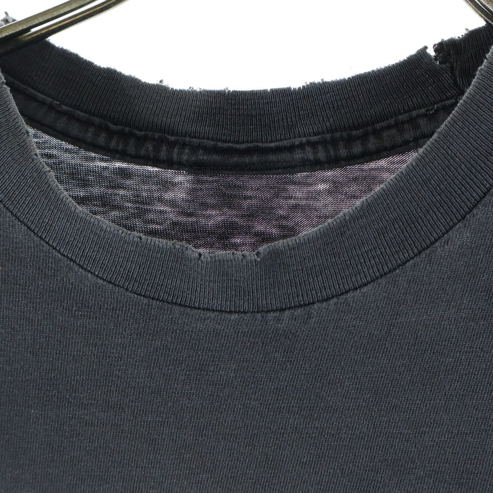 VINTAGE(ヴィンテージ) Bauhaus Tee バウハウス ロゴプリントノースリーブカットソー ブラック