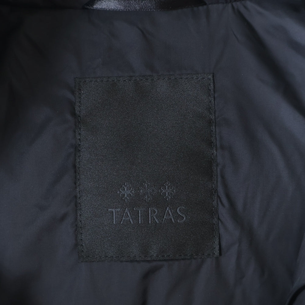 TATRAS(タトラス) GESSO ジェッソ フード付き ジップアップダウンジャケット ブラック