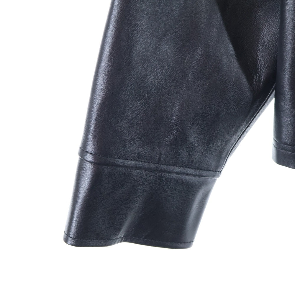 SCHOTT(ショット) ラムレザー カバーオールジャケット ブラック