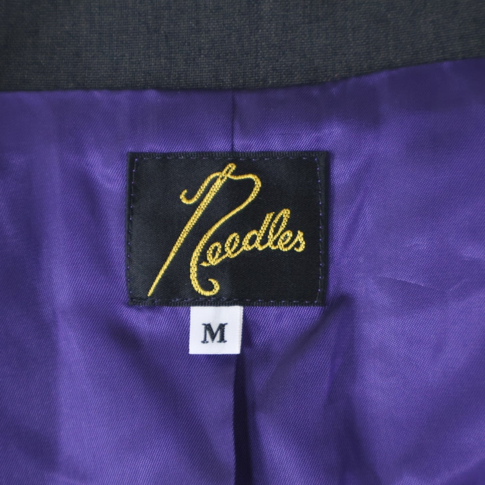 Needles(ニードルス) バタフライロゴ 3B テーラードジャケット グレー QV1556