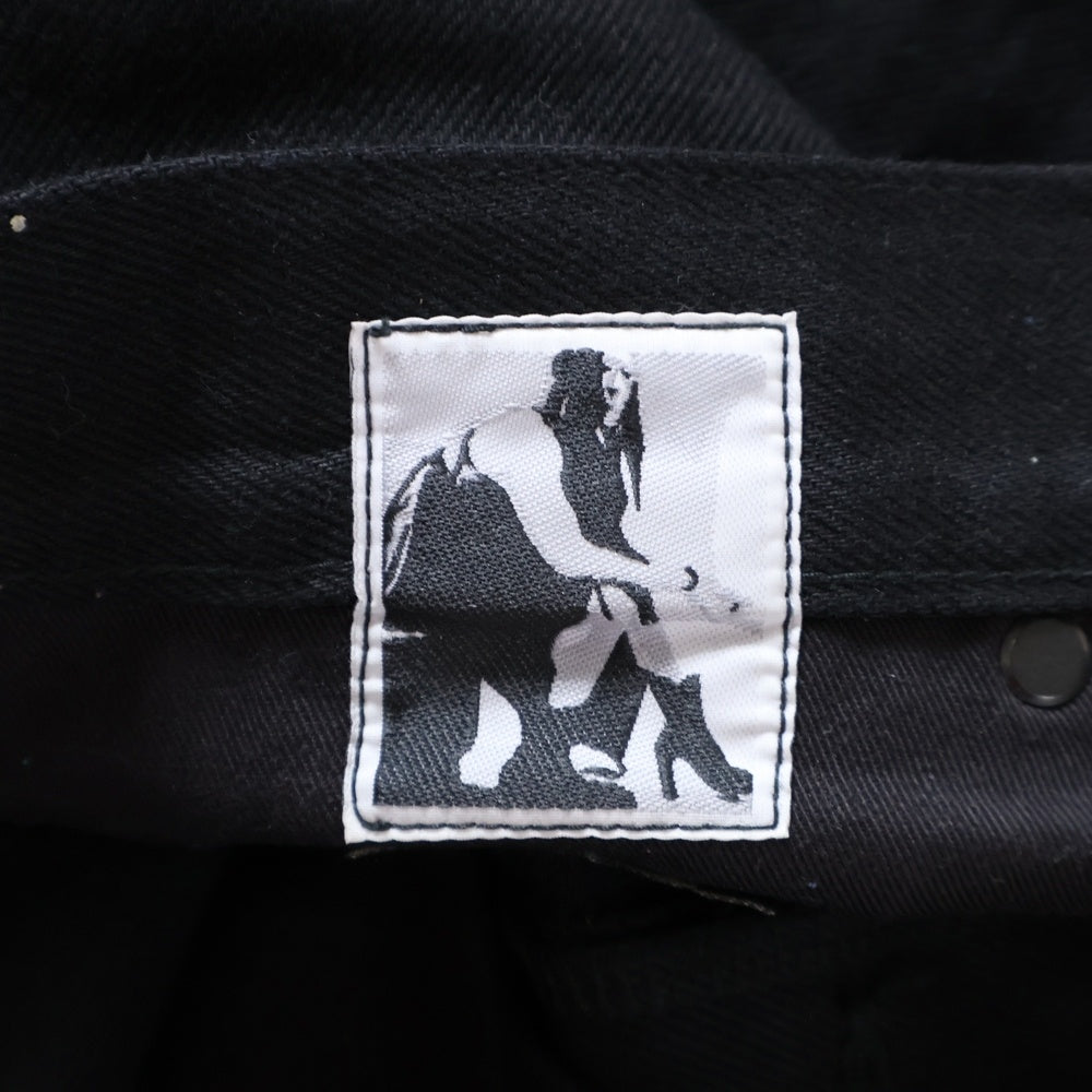 DRKSHDW(ダークシャドウ) DOUBLE KNEE GETH ダブルニーゲスデニムパンツ ブラック DL01E6387-BLK