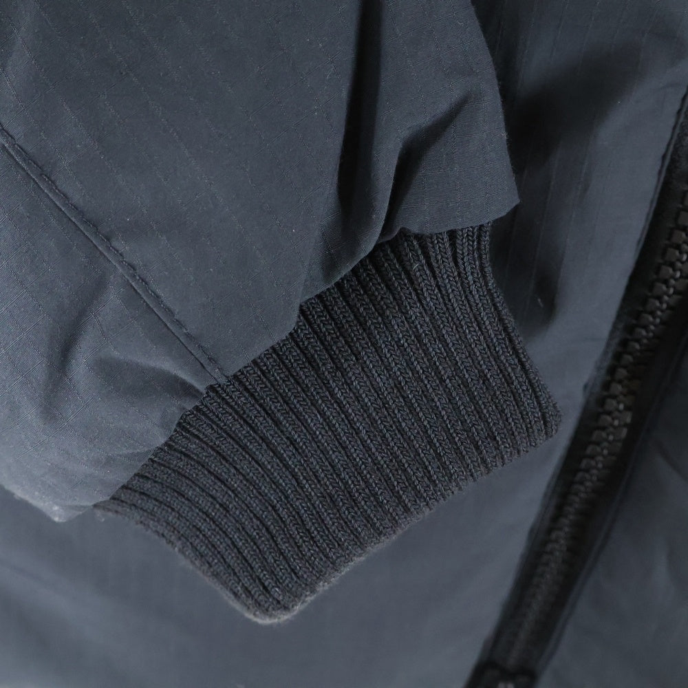 CANADA GOOSE(カナダグース) Poter Bomber Black Label Fusion Fit ポーターボンバーブラックラベルフュージョンフィット ジップアップナイロンダウンジャケット 2459MBA ブラック