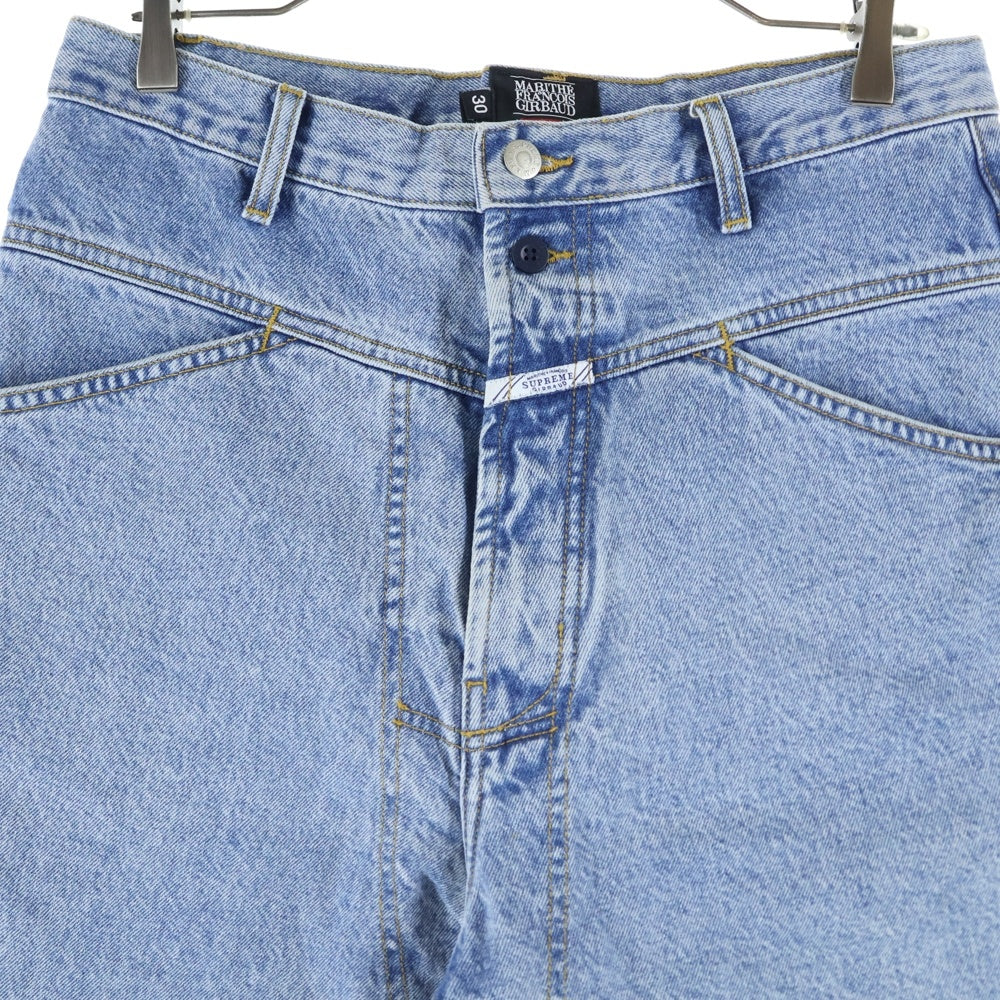 SUPREME(シュプリーム) 25SS × Marithe Francois Girbaud X-Seam Baggy Denim Short マリテフランソワジルボー デニム ショートパンツ ショーツ インディゴ