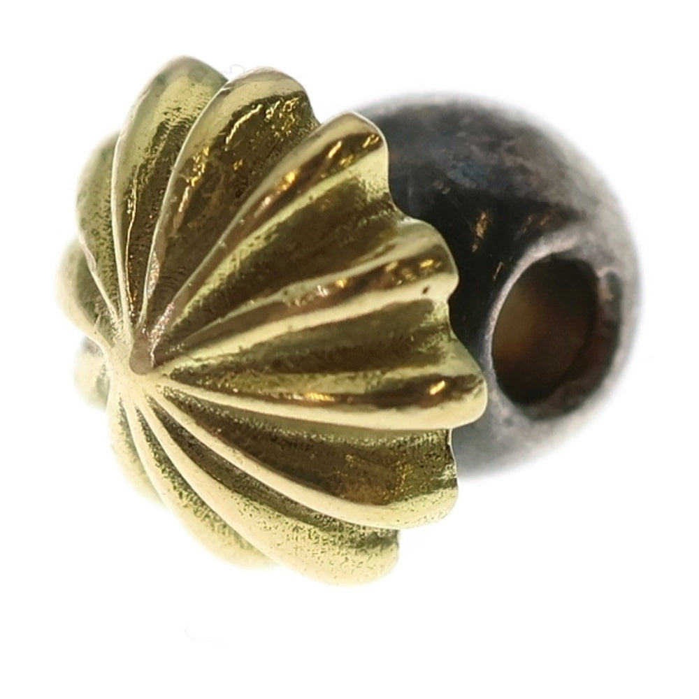 TADY & KING(タディアンドキング) 8mm アポロビーズ × 無垢ビーズ K18 ゴールド/シルバー