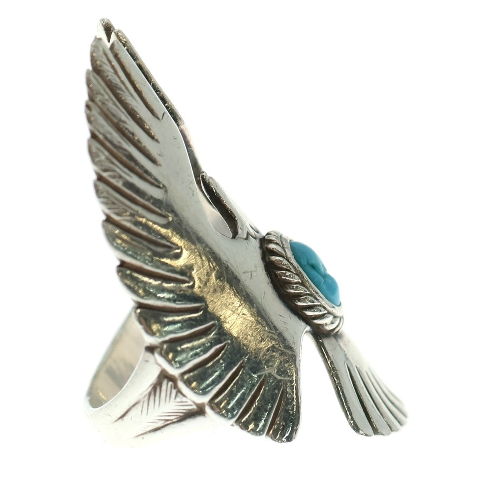 TADY & KING(タディアンドキング) イーグルリング 銀縄ターコイズ シルバー