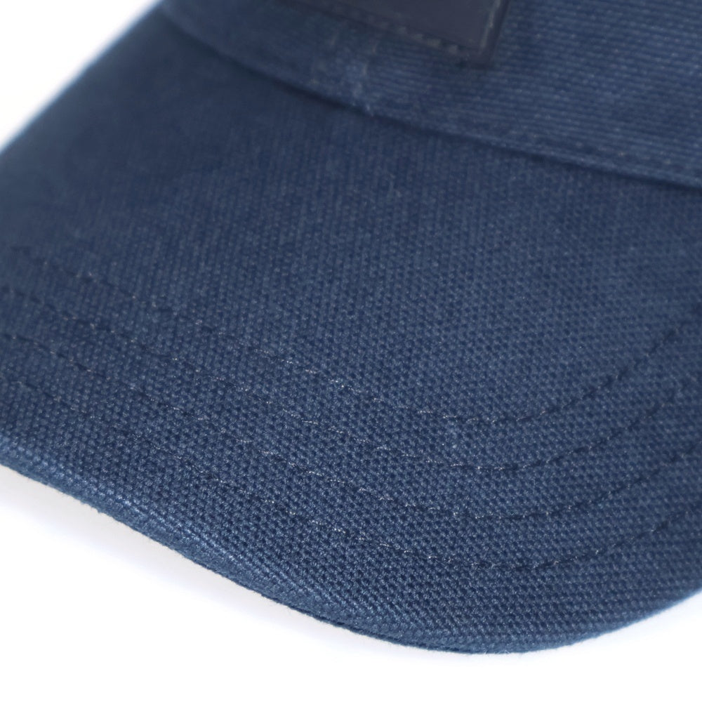 LOEWE(ロエベ) アナグラム ロゴデザイン ベースボールキャップ 帽子 キャップ ネイビー K820AA2X01