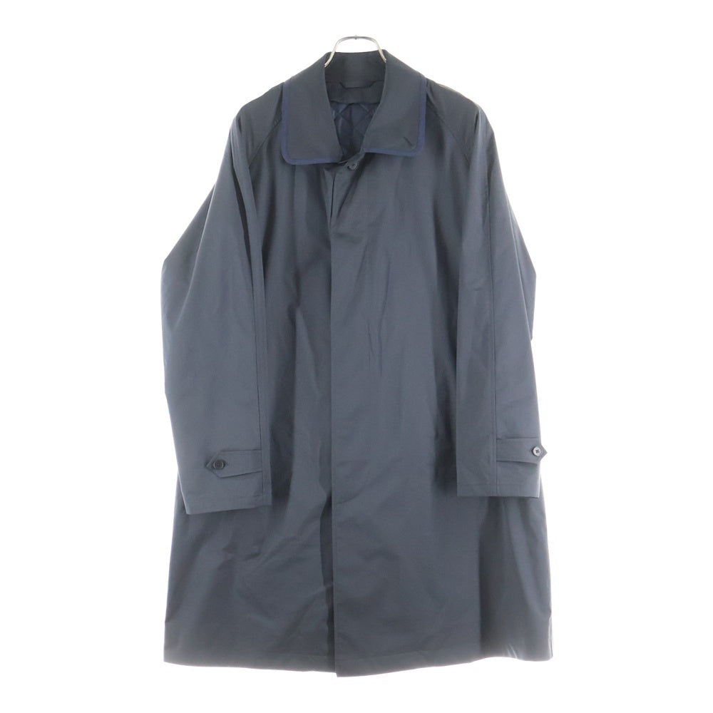 LANVIN(ランバン) ツイル コート フロントボタン ジャケット コート ネイビー 258401