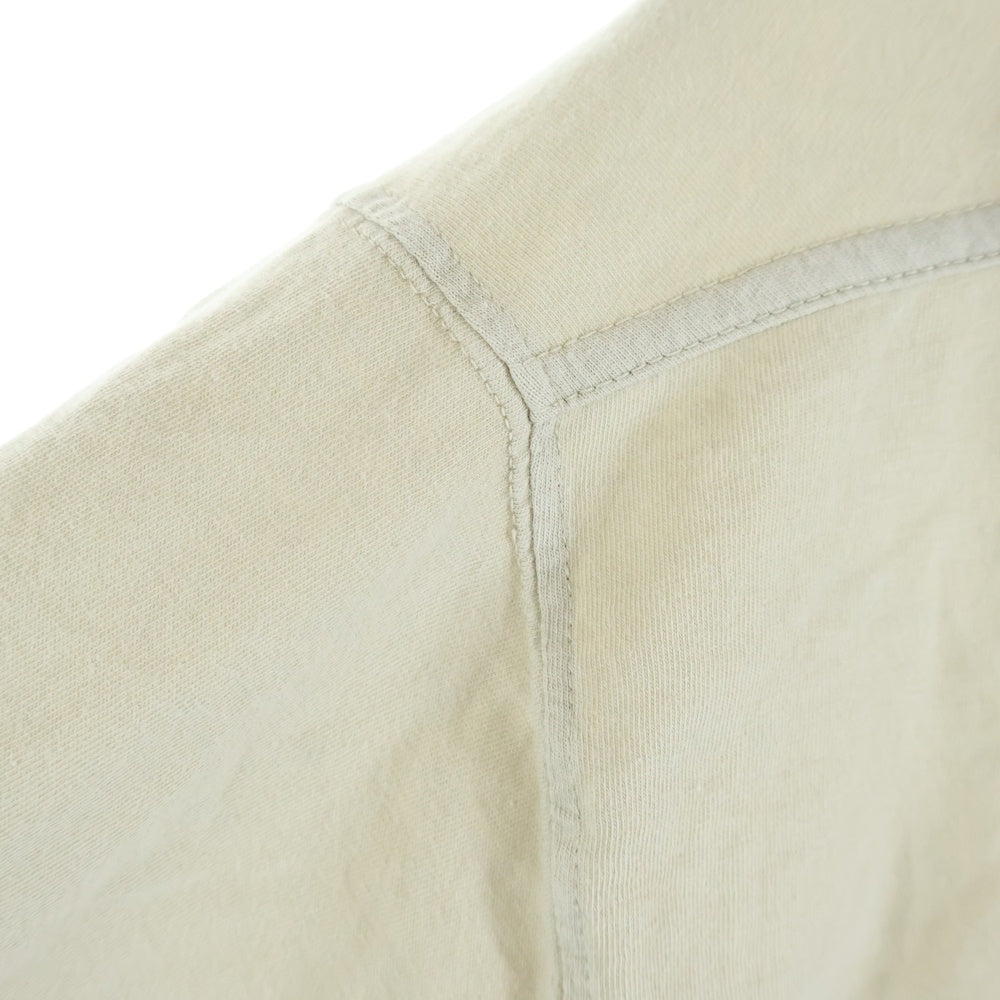 DRKSHDW(ダークシャドウ) Oversized T-Shirt オーバーサイズドTシャツ クルーネック半袖Tシャツ DU01C6274-RN ベージュ