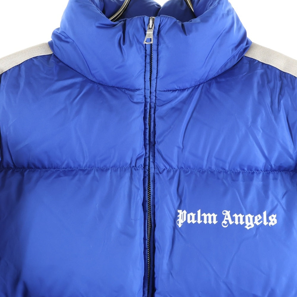 MONCLER GENIUS(モンクレール ジーニアス) 22AW ×Palm Angels Rodman Giubbotto パームエンジェルス ロッドマンジュボット サイドラインナイロンダウンジャケット H209L1A00016 M2563 ブルー
