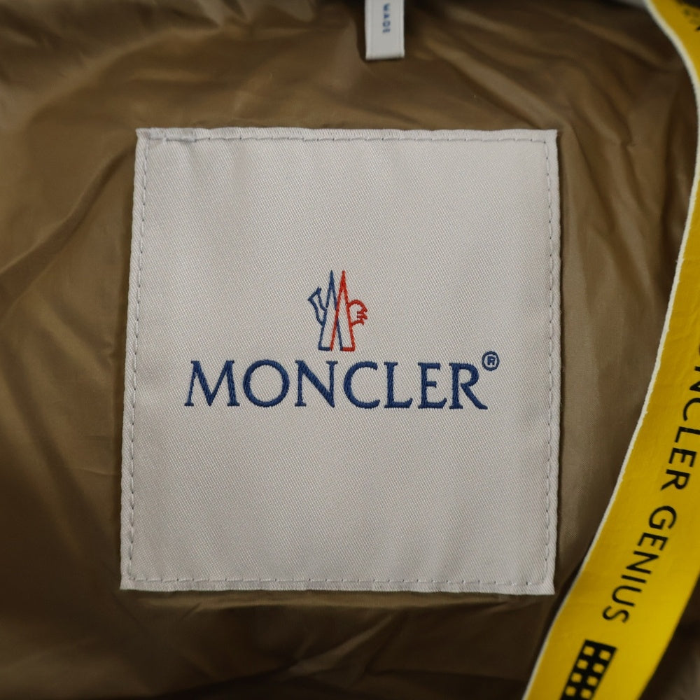 MONCLER GENIUS(モンクレール ジーニアス) 22AW ×Palm Angels Rodman Giubbotto パームエンジェルス ロッドマンジュボット サイドラインナイロンダウンジャケット H209L1A00016 M2563 ブルー