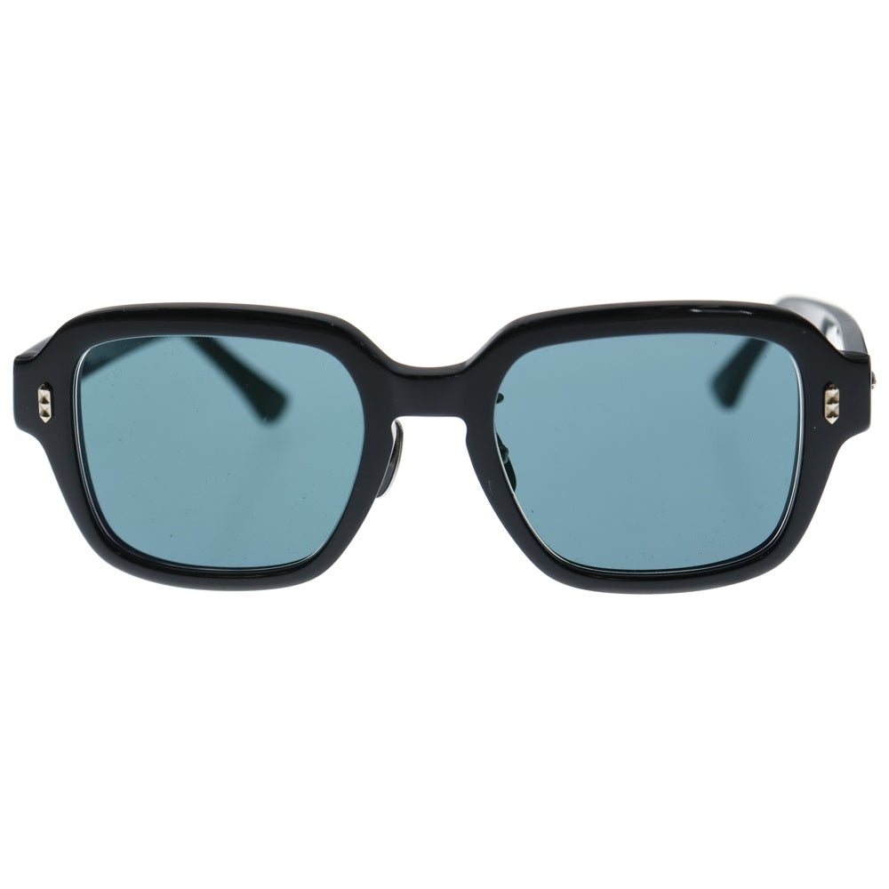 MYne(マイン) 24AW ×GLITCH Eyewear グリッチ アイウェア スクエアフレームサングラス眼鏡 メガネ GLH-1021 ブラック