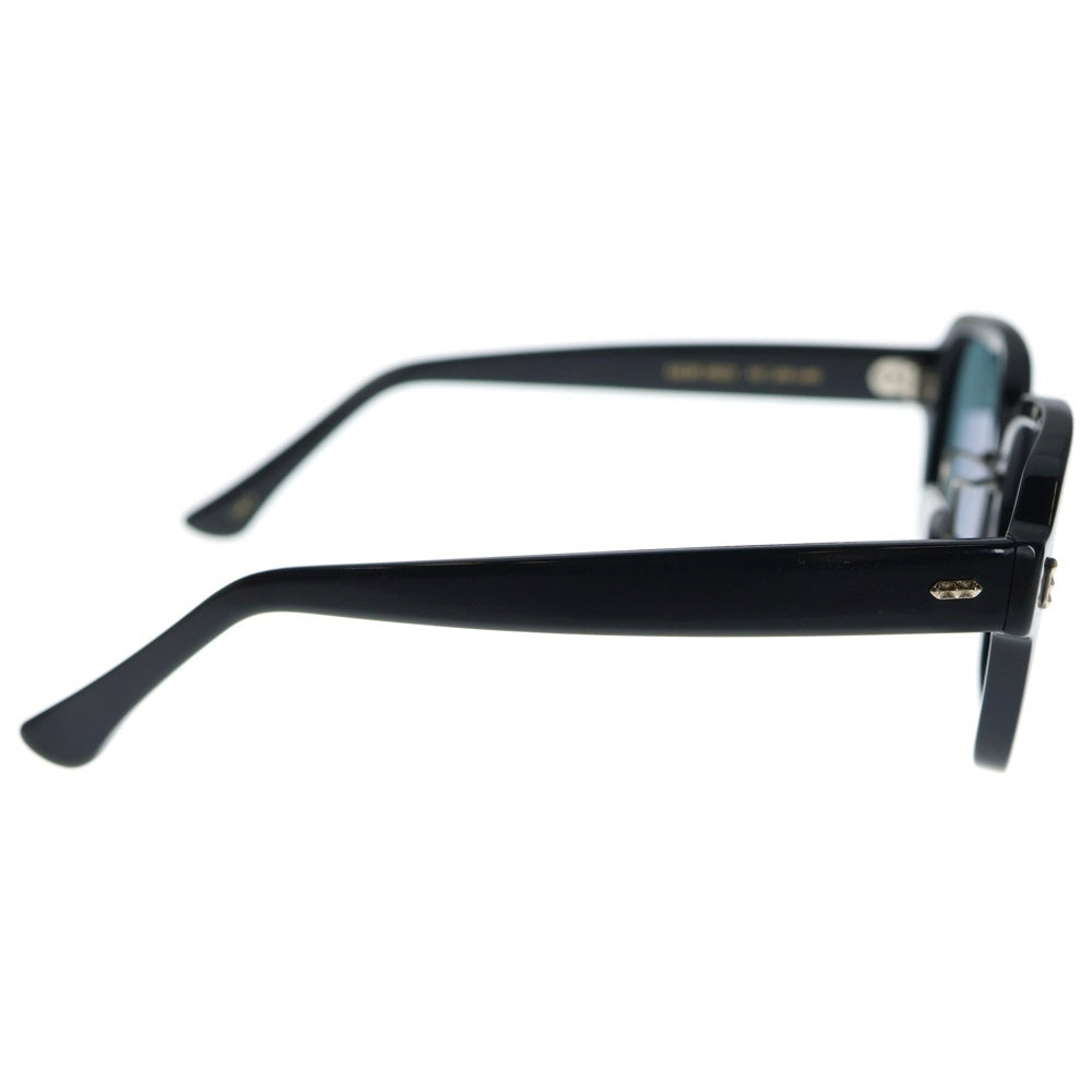 MYne(マイン) 24AW ×GLITCH Eyewear グリッチ アイウェア スクエアフレームサングラス眼鏡 メガネ GLH-1021 ブラック