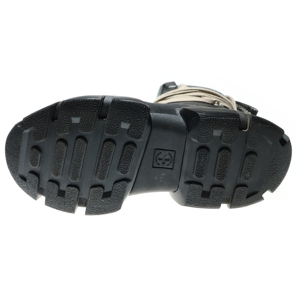 Rick Owens(リックオウエンス) 24SS ×Dr. Martens 1460 DXML Mega Lace Boots メガレースブーツ サイドジップレースアップブーツ 31752001 ブラック