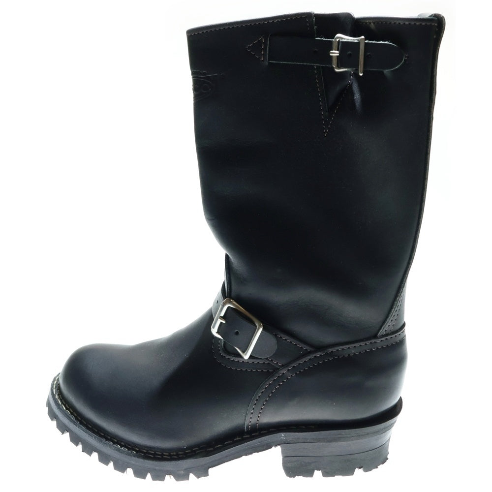 Wesco(ウエスコ) Stock Boss ストックボス レザーエンジニアブーツ 7700100 ブラック